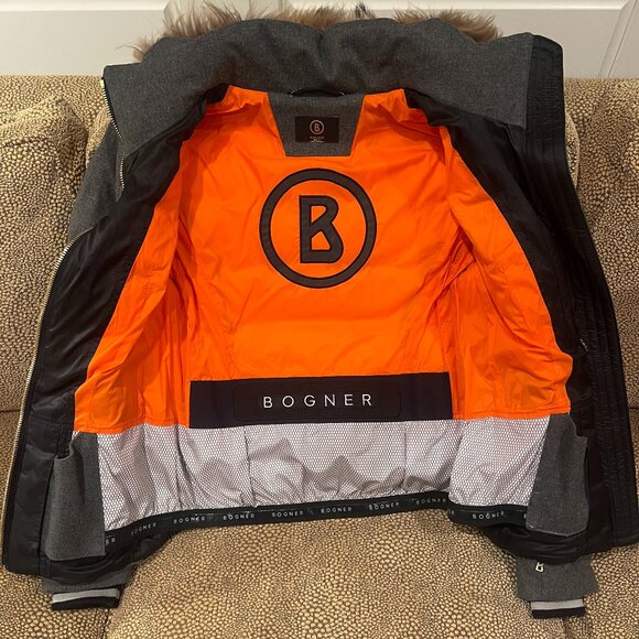 Bogner Uma-d Ski Jacket – Dark Gray – EU34 - Picture 2 of 12